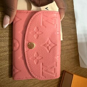Louis Vuitton Rosalie coin purse (Tender bliss)